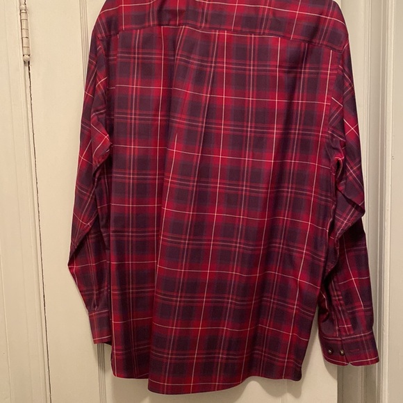 Jos A Bank Red and Purple Button Down Collar Shirt - Picture 6 of 6